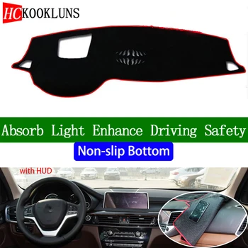 

For BMW X5 2014 2015 2016 2017 2018 Non-slip Bottom Dashboard Cover Car Decals Car Stickers Interior Car Accessories