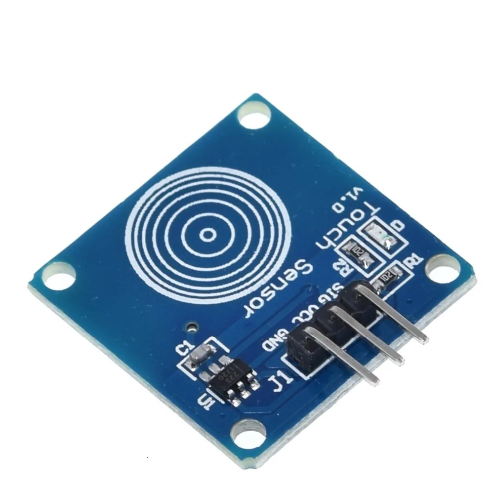 Завеса TTP223B 1 канал Jog цифровой сенсорный датчик емкостный сенсорный выключатель модули аксессуары для arduino