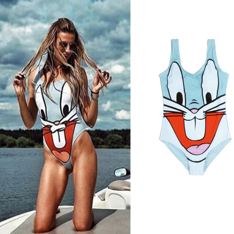 

21 Pattern Styles One Piece Swimsuit 3D Print Swimwear Women Bathing Suit Trikini Bikini Plus Size Maillot De Bain Femme 2019