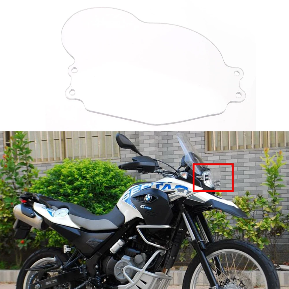Headlight Cover Guard Protector For BMW G650GS G 650 GS G650 Sertao R13 2011-2017 Acrylic Transparent Front Headlamp | Автомобили и