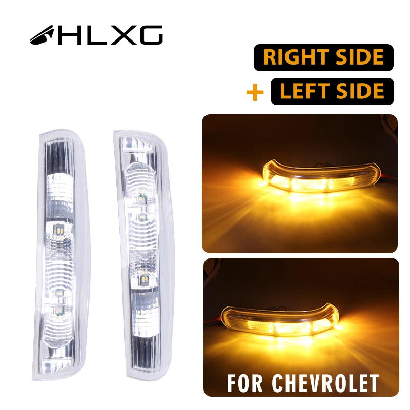 

Car Turn Signal Lamps For Chevy Chevrolet Captiva 2007-2011 2012 2013 2014 2015 2016 Auto Rear View Side Mirror LED Bulbs 12V