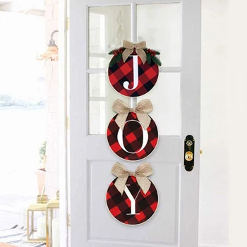 

2020 Christmas DIY Grid Wreath for Xmas New Year Party Decoration Window Staircase Scene Layout Christmas Home Dressing Supplies