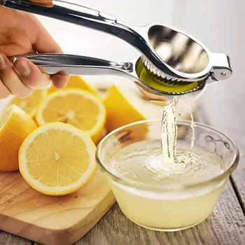 

Lemon Squeezer Kitchen Tools Manual Orange Juicer Citrus Fruit Juicer Home Gadget Hand Press Kitchen Accessories Stainless Steel