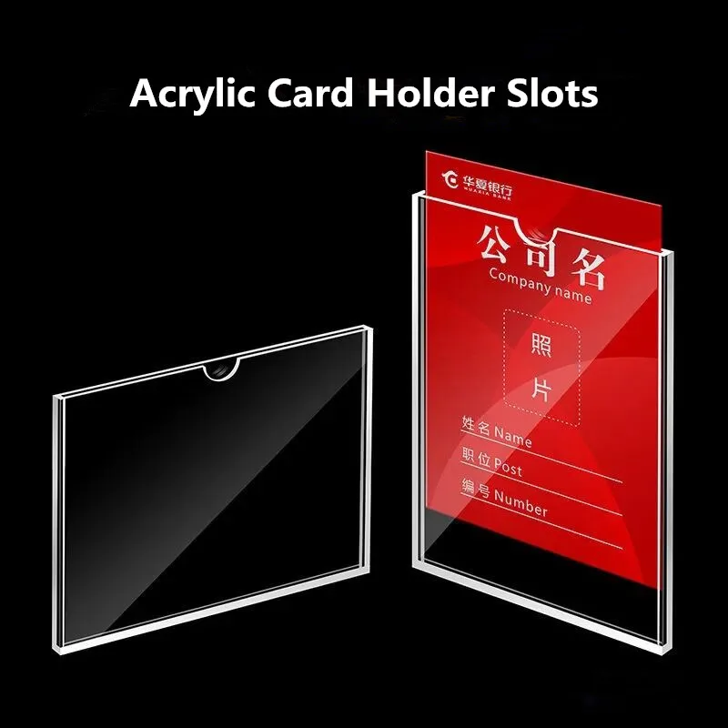 A4 Acrylic Clear Picture Photo Display Frame 8.5x11 inches Poster Frames Plastic Sign Flyer Paper Document Holder Display Slots t shape double sided clear table top acrylic sign holder display stand desktop poster paper flyer document ad frames