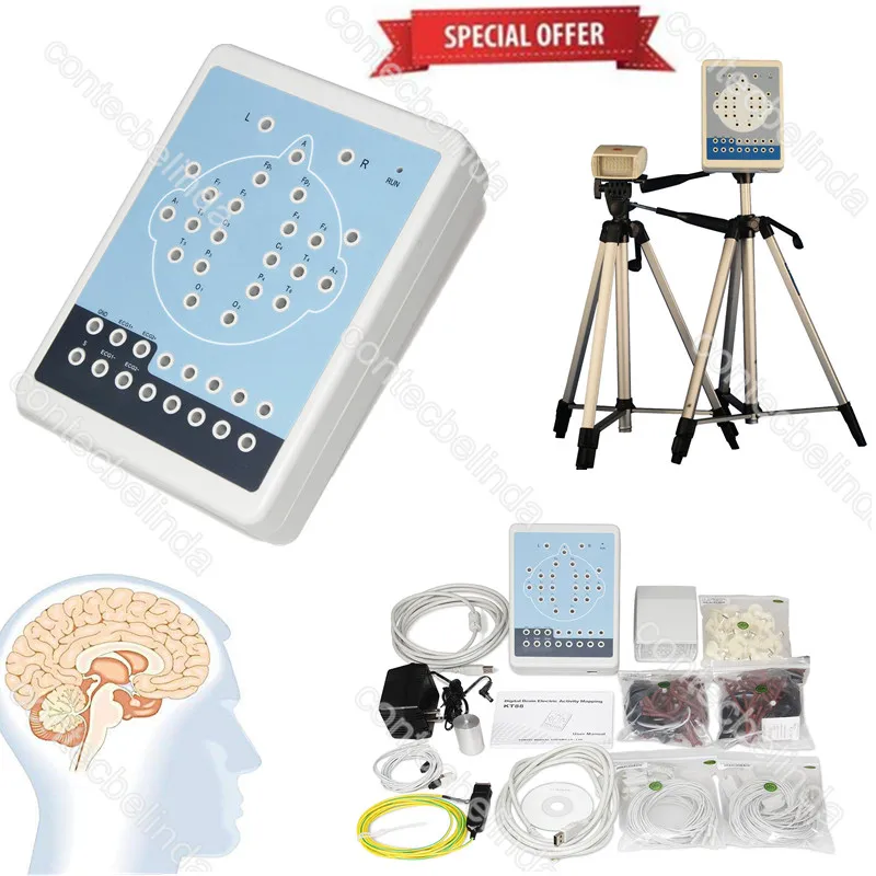 CONTEC KT88-1016 EEG 16 Channel Digital And Mapping System Brain electric | Красота и здоровье