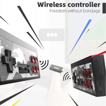 

4K HDMI Video Game Console Built in 1400 Games Classic Retro Wireless Controller W91A