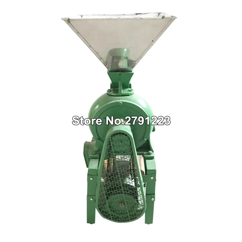 New 220v Commercial Grain Grinder Milling Machine Feed Corn Grain Wheat