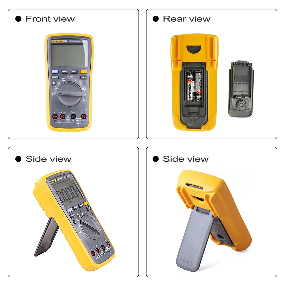 Fluke 17B + цифровой мультиметр Температурный Зонд TL75 тестовые выводы мягкий