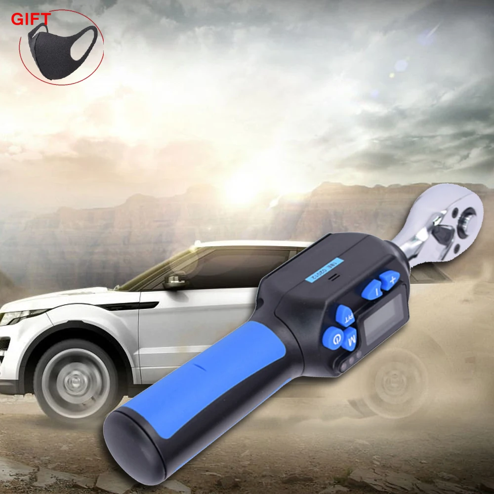 

Mini Digital Torque Wrench Repair Tool 1.5-100nm Torque Short Shank Mini Wrench Head Torque Spanner Sleeve Hand Tools
