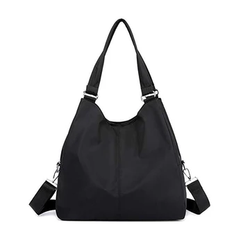

Unisex Solid Soft Casual Totel Bag Messenger Bags Shoulder Bag Large Capacity Nylon Female for Women Shoulder & Crossbody Bags