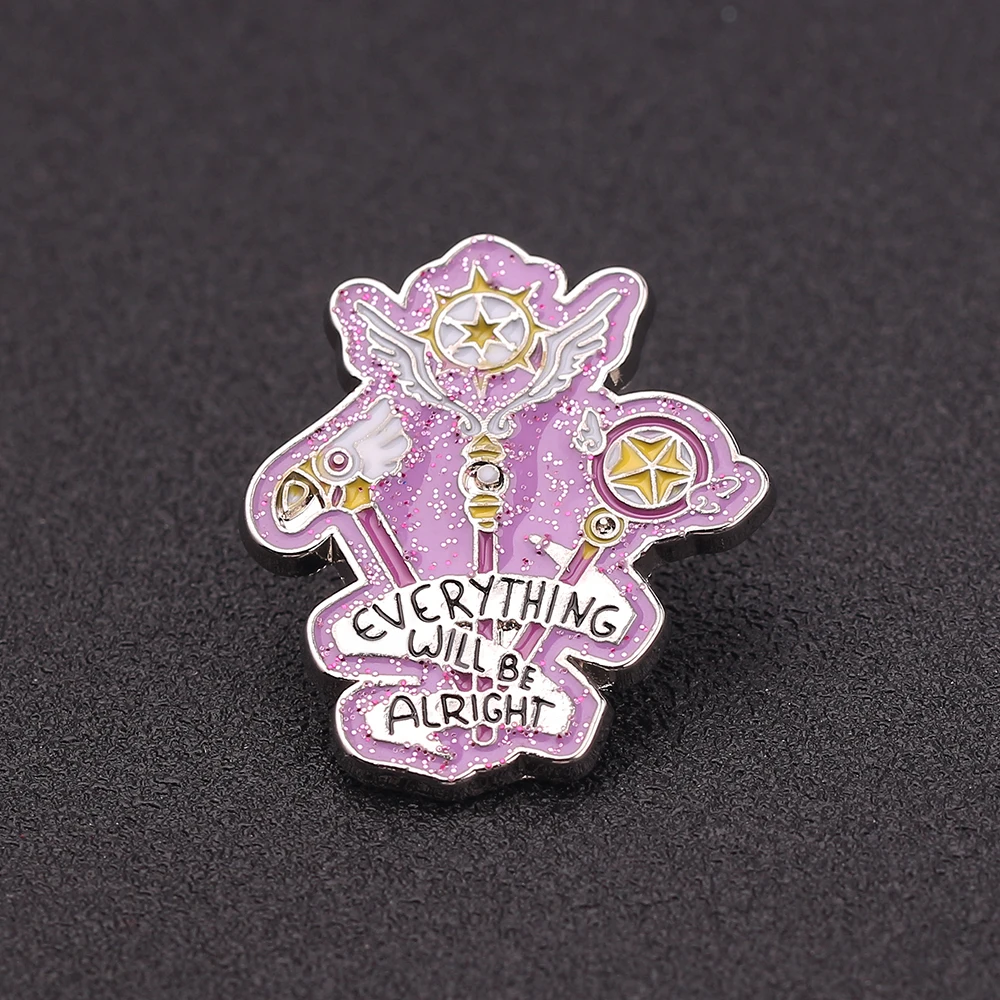 Оптовая продажа японского аниме разнообразие брошь по мотивам Cardcaptor Sakura