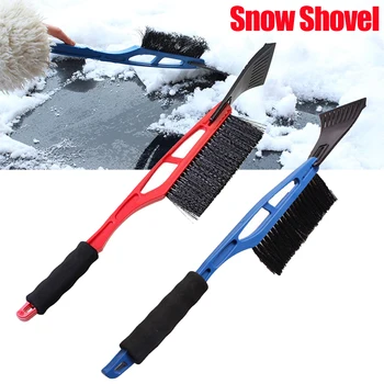 

Car Vehicle Snow Multipurpose Long Handle Ice Scraper Snow Brush Shovel Removal Brush Winter Tools For Auto