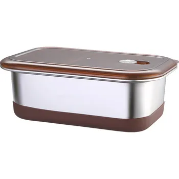 

304 Stainless Steel Lunch Box,2 layers, Germany Style, Sealed Food Storage Container,High Qulity Metal Bento Box
