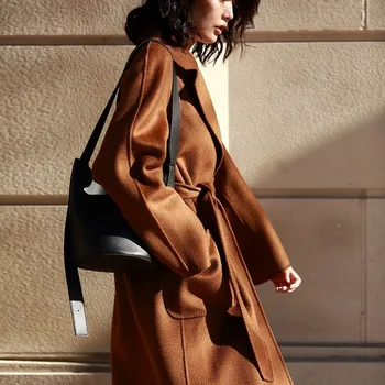 

2020 coat double-sided cashmere coat woolen coat women cashmere coat winter