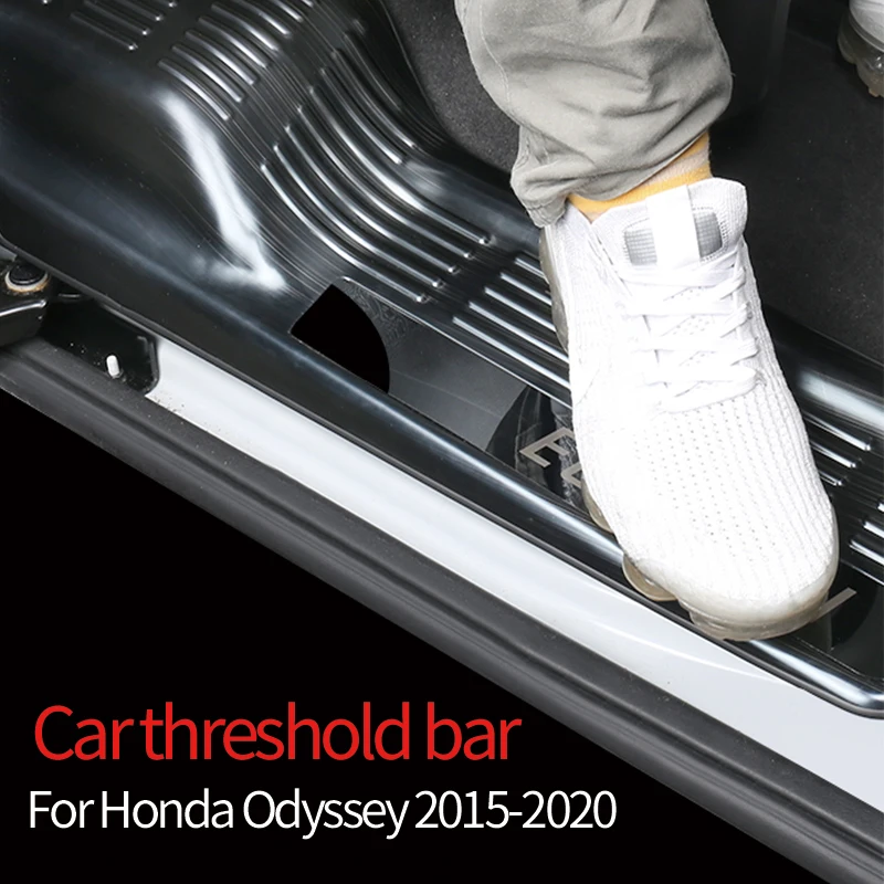 

Car threshold bar Car welcome pedal Decorative stainless steel sparkles Total package protection For Honda Odyssey 2015-2020