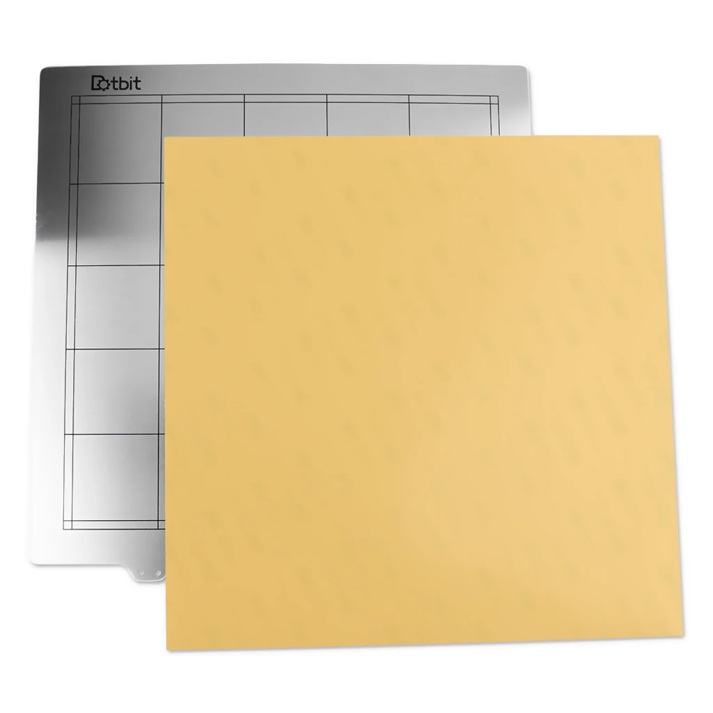 3D Printing Build Surface, Heat Bed Platform & PEI Sheet with Sticker, 300x300mm Square