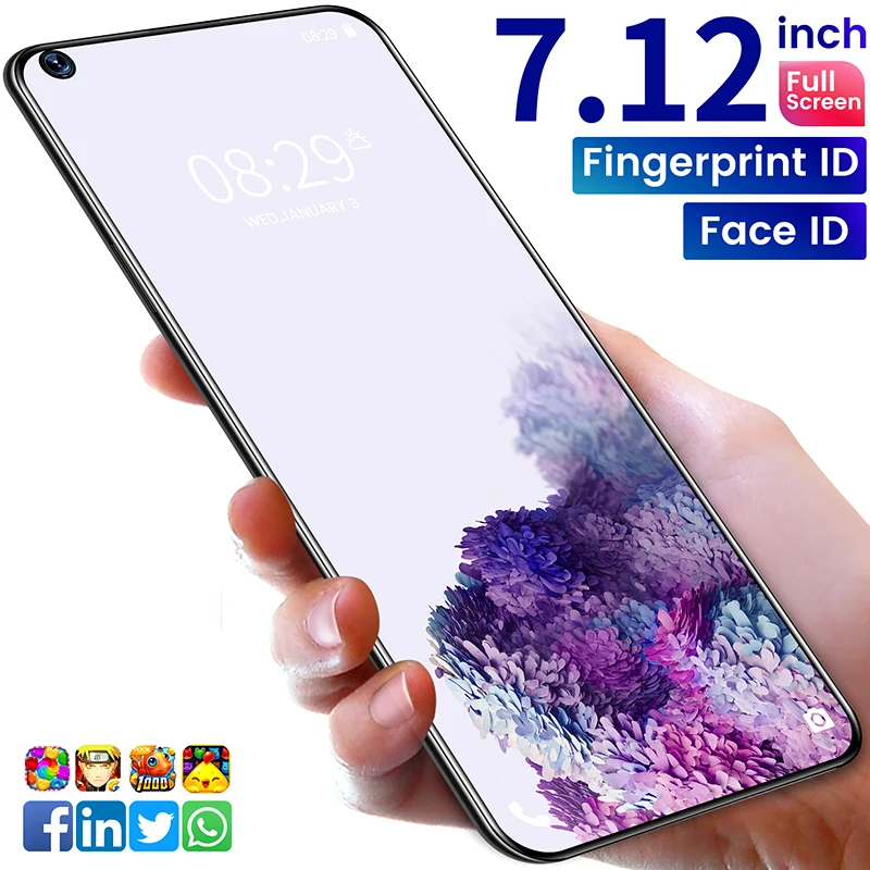 Мазь Хуа Вэй Nowa7 SE 7 2 Inch 8 + 256 ГБ полный большой Экран мобильный телефон уход
