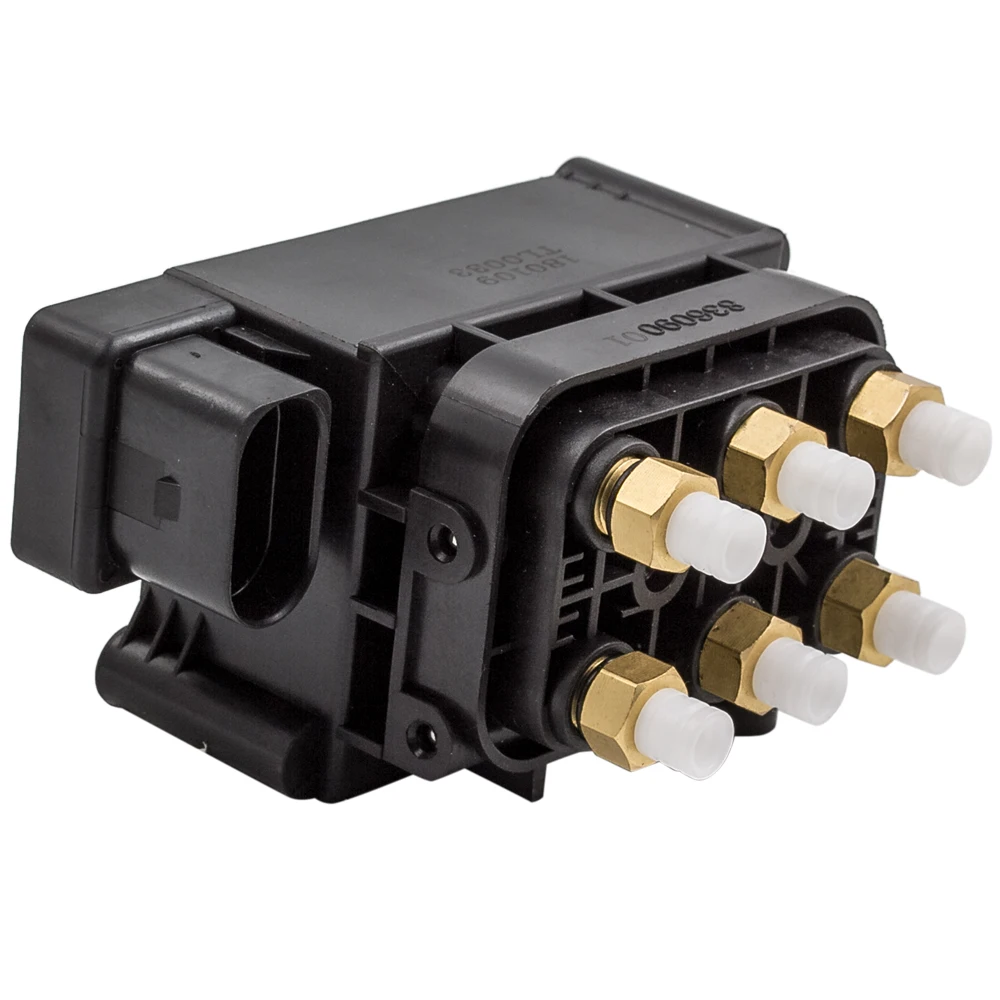 

AIR RIDE SUSPENSION SOLENOID VALVE BLOCK FOR AUDI Q7 (4L) VW TOUAREG 7L0698014 95535890103, 95535890104