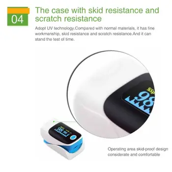 

Mini Fingertip Oximeter Heart Pulse Rate Blood Oxygen Saturation SPO2 Monitor