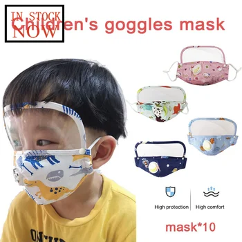 

Children's Fashion Cotton Washable Breathing Tap Mouth Mask Prevention Dust Mask face shield Masque Face Cover Mascarillas