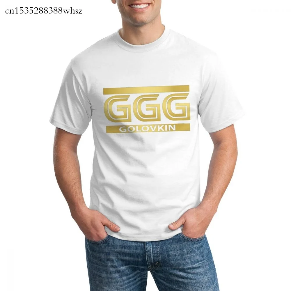 

Golovkin Gennady Boxing Canelo graphic t shirt for men 2020