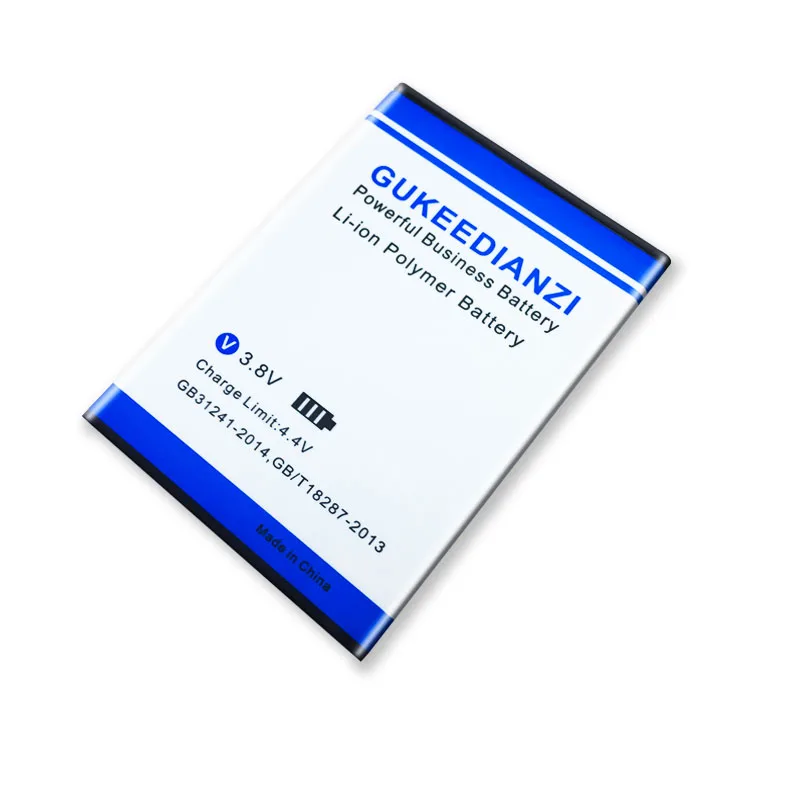 GUKEEDIANZI 3400mAh Париж сменная батарея для Ulefone Париж X литий-полимерные аккумуляторные батареи
