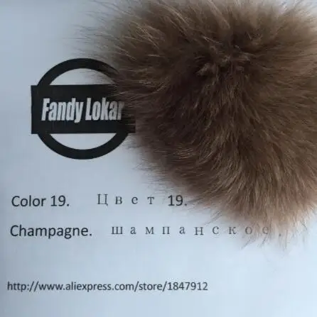 Fandy lokar, новая шуба из натурального Лисьего меха, Женское зимнее пальто из натурального меха лисы, пальто с длинным рукавом, Женский натуральный жакет из меха RFC094 - Цвет: RFC094 champange