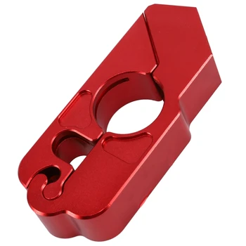 

Motorcycle Lock - Universal Aluminum CNC Motorcycle Handle Throttle Grip Security Lock with 2 Keys To Secure a Bike, Scooter, Mo