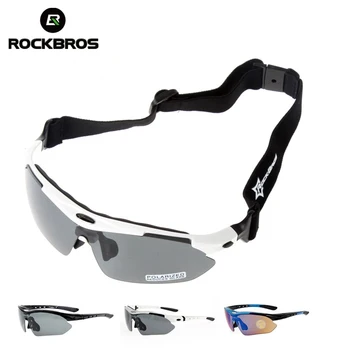 

ROCKBROS Hiking Glasses UV400 Polarized Sunglasses Men Tactical Shooting Goggles Fishing Climbing Sport Glasses Cycling Goggles