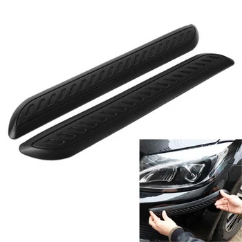 

2Pcs Car Anti Collision stickers Auto Door Collision Avoidance Stick Rubber Strip Car Accessories