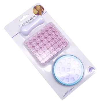 DIY Alphabet Cake Mould Plastic Letter Biscuit Cookie Cutter Press Stamp Embosser Fondant Mold 5 DIY Alphabet Cake Mould Plastic Letter Biscuit Cookie Cutter Press Stamp Embosser Fondant Mold