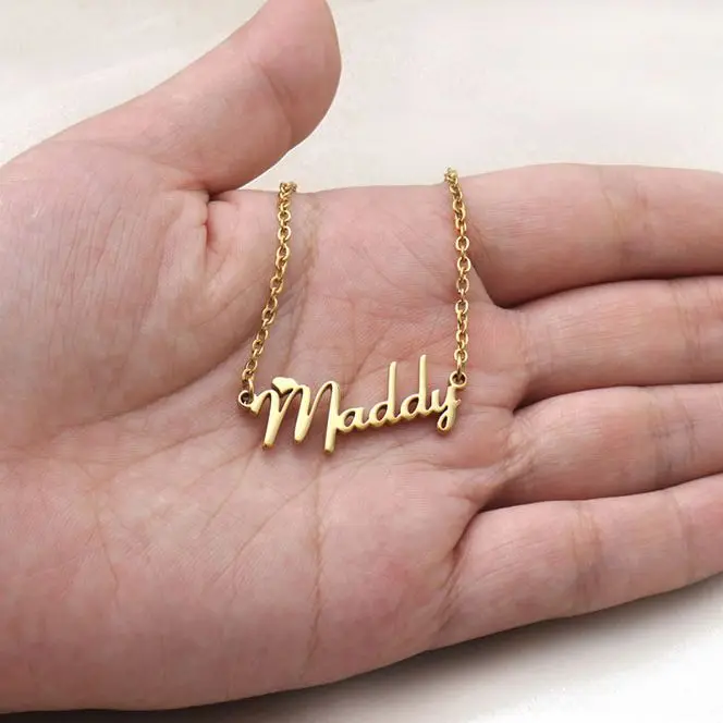 Name Necklace Brandon Personalised 