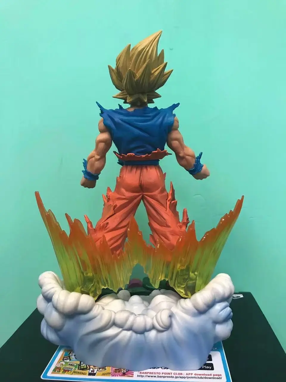 24 см Dragon Ball Z Super Saiyan Son Goku Аниме Фигурка DBZ Super Master Stars Diorama SMSD фигурка Коллекционная модель игрушки