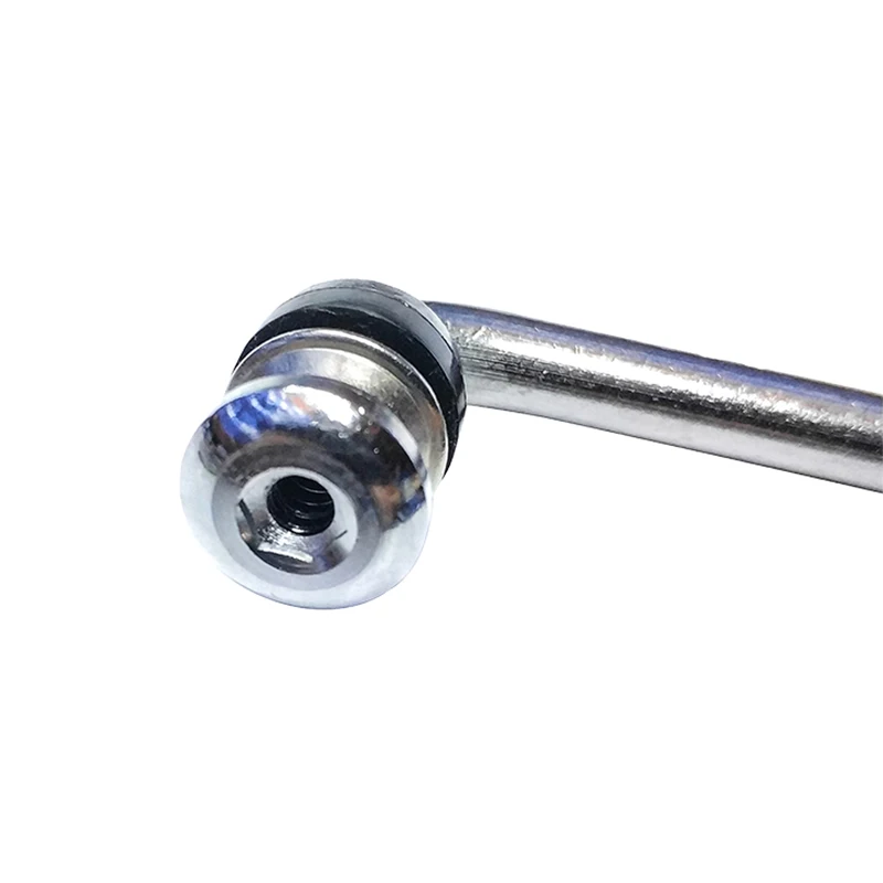 4 PCS Chrome Tire Valve Stems 90 degree angled size XL Universal Various Models tire valve