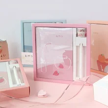 Фортуна Канцтовары сегодня не закрывает креативная ручка книга ноутбук A5 набор студентов ручка блокнот