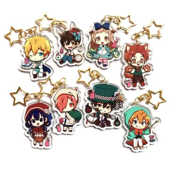 

Anime Jibaku Shounen Toilet-Bound Hanako-kun Acrylic Keychain Cartoon Stand Figure Nene Yashiro Pendant Key ring Gifts Cosplay