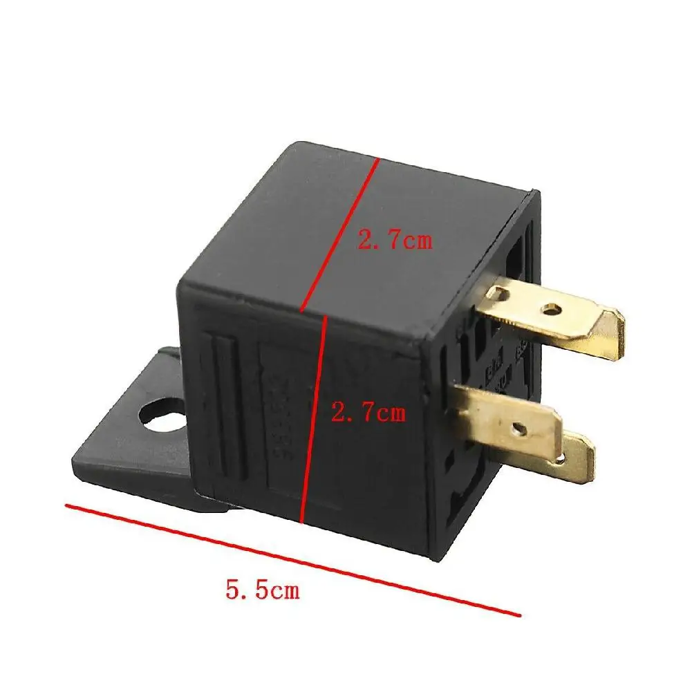 5 шт. 4 Pin 12v 30A авто реле для Aux огни рога автомобиля лодки Ван мотоцикл