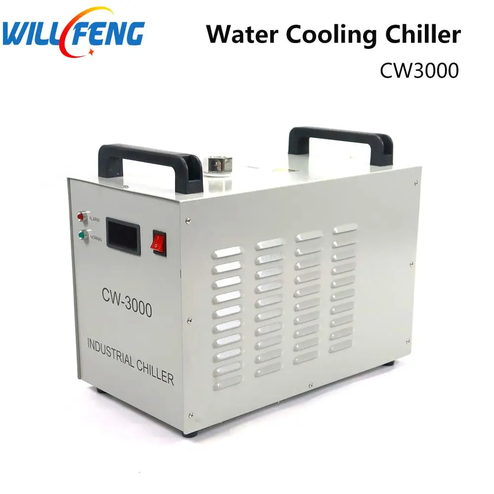 Промышленный водяной охладитель Will Feng CW3000 для охлаждения Co2 60 Вт 80 100 Лазерный