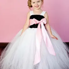 Вязаное крючком платье с цветочным узором для девочек, с бантом из ленты, с цветочным узором, длина до пола, торжественное платье-пачка для Девочек Великолепная Свадебная вечеринка, фотосессия