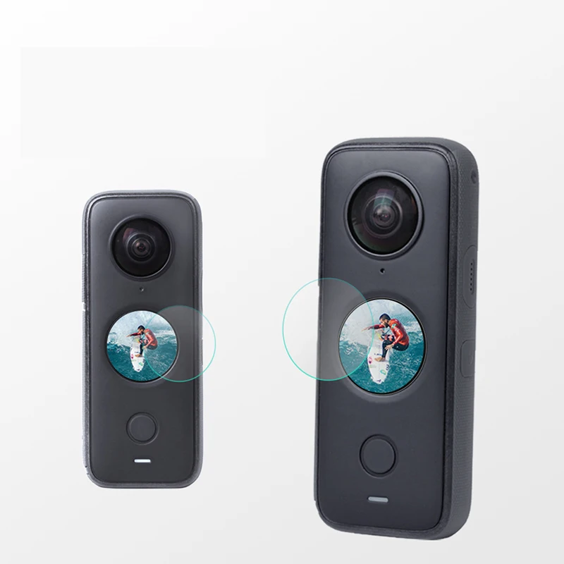 

2 Set Tempered Film Screen Protector Kit HD Explosion-Proof Film Accessories for Insta360 ONE X2 ND998