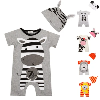 

Baby Boy Clothes 2020 Summer Baby Girls Clothing Sets Cotton Baby Rompers Newborn Baby Clothes Roupas Bebe Infant Jumpsuits