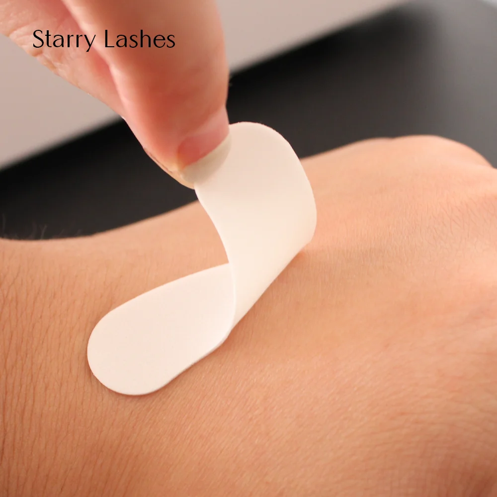 Micro Foam Eyepad 25Pairs Painless Lash Supplies Eyelash Patch Easy Remove Tape Makeup Stickers Under Eyelash Pad Patch eyelash patches eyelash patch eyelash pads eyelash accessories eyelash extension supplies eye patches