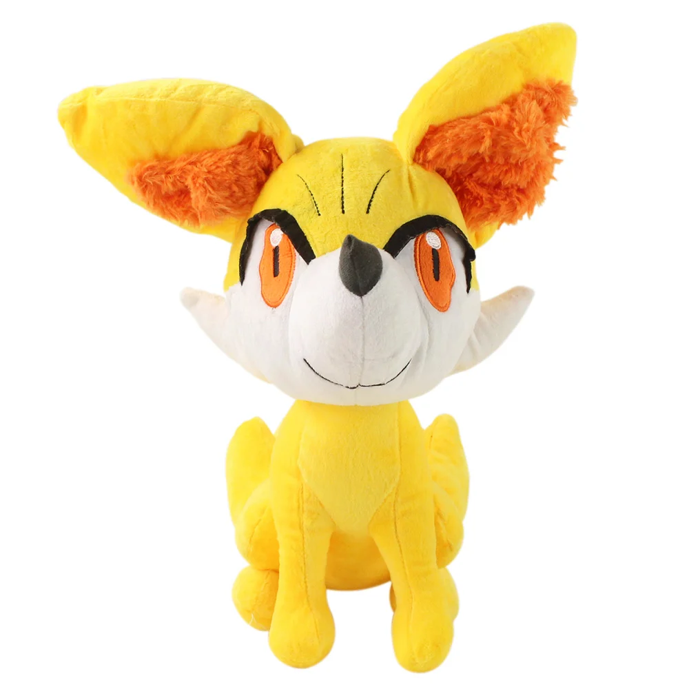 40CM Anime Pokemon Plush Fennekin Fire Fox Stuffed Toy Peluche Doll Gift For Kid | Игрушки и хобби