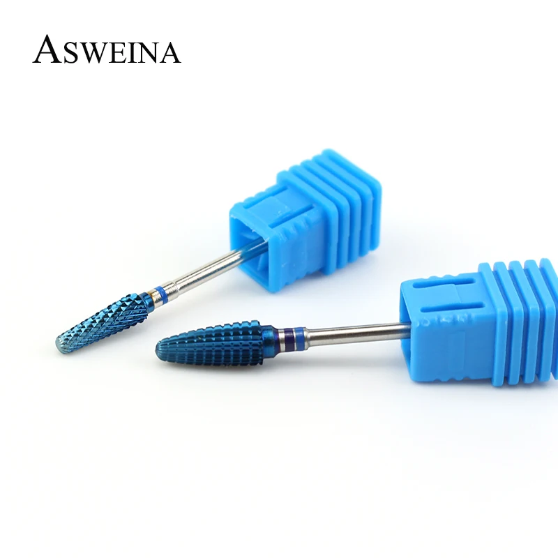 ASWEINA 11 Тип синий вольфрамовый твердосплавный фреза для ногтей маникюра