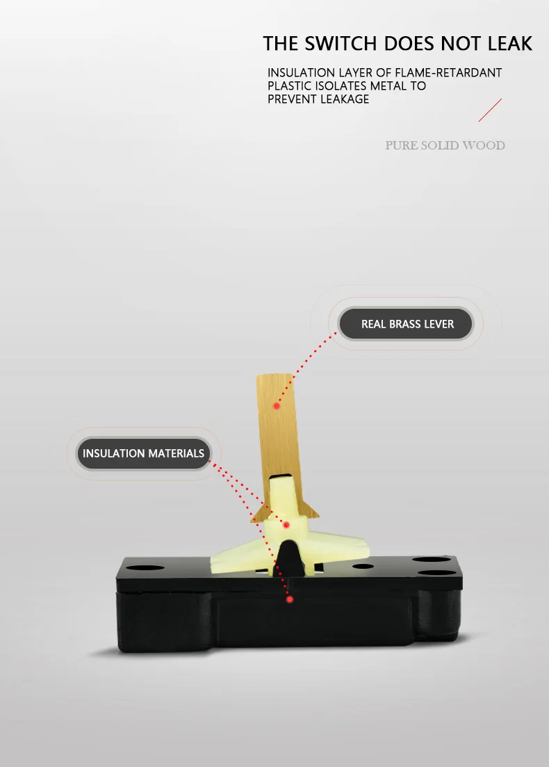 casa interruptores luz parede retro bronze alavanca