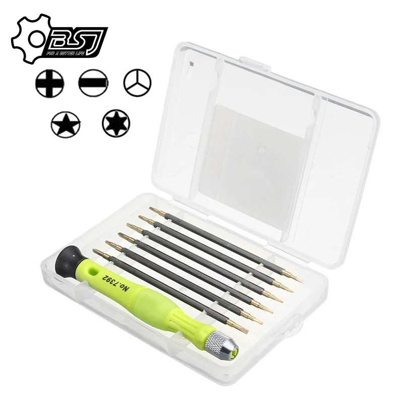 7pcs/set Portable Screwdriver Kit Set Chrome Vanadium Alloy Steel Professional Repair Hand Tools | Инструменты