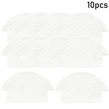 

10 Pack Disposable Pad Fit For Ecovacs OZMO 900 DJ35 DN33 Vacuum Cleaner Parts Mop Cloth Mopping Cloth Cleaning Pads