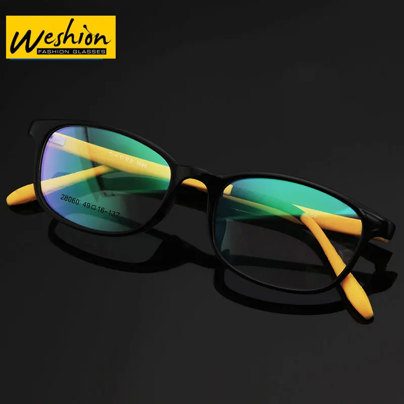 

Blue Light Blacking Glasses For Students Teenager Astigmatic Prescription Lenses TR90 Frame Computer Reading Eyewear