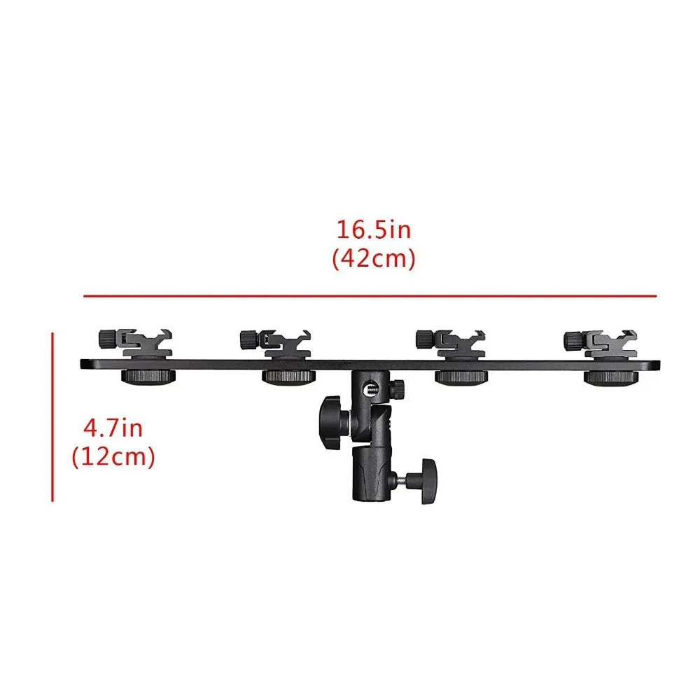flash bracket 4 hot shoe stand 7