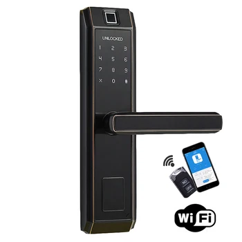 

Three ways to unlock commercial digital fingerprint door lock